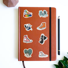 71pcs Shoes Art Love Doodle Aesthetics Funny Cartoon Stickers