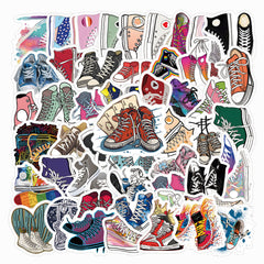 71pcs Shoes Art Love Doodle Aesthetics Funny Cartoon Stickers