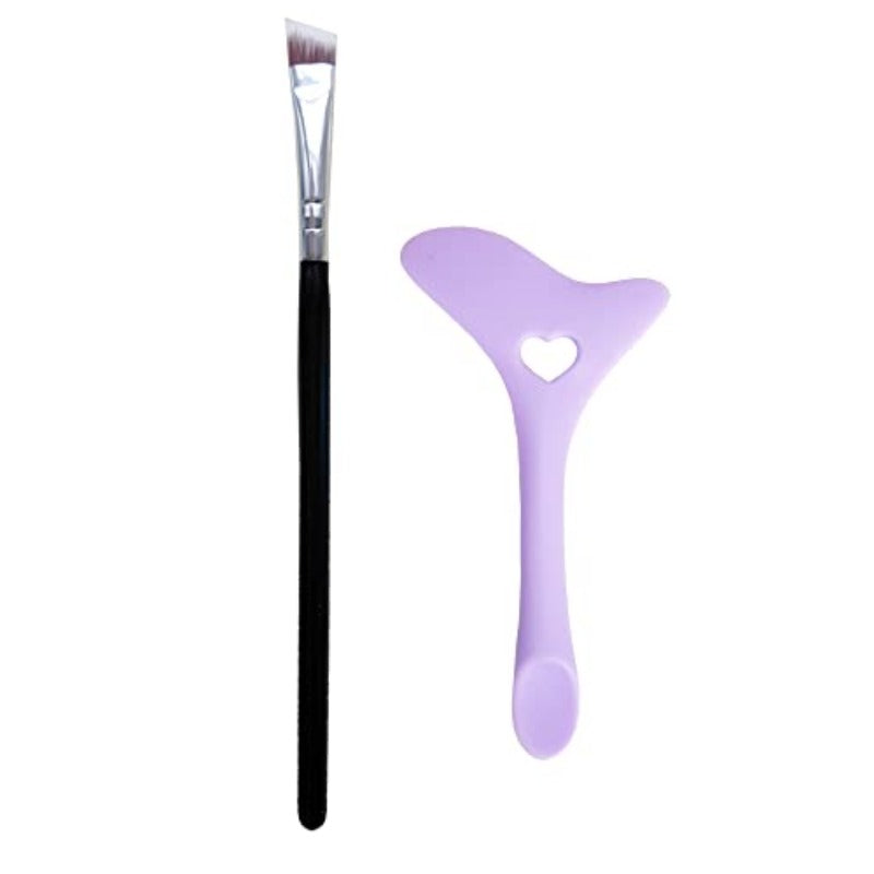 Slanted Thin Winged Eyeliner Brush Silicone Stencils Makeup Aid