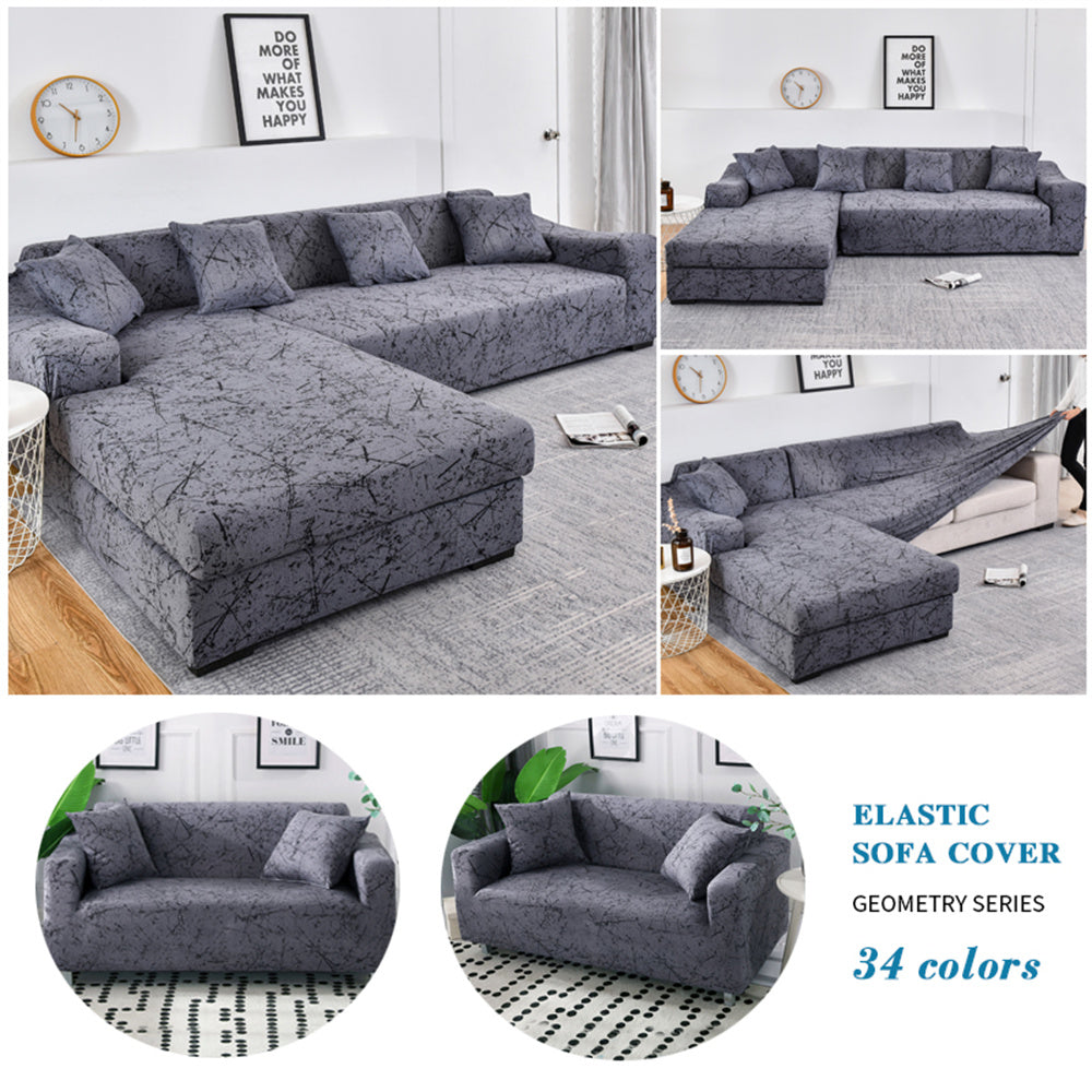 Geometric Sofa Slipcover Non-slip Furniture Protector