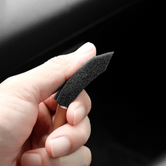 2pcs Car AC Vent Sponge Brush for Grille Cleaning, Interior Accessories