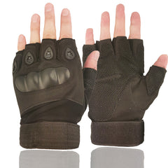 Men's Half Finger Tactical Gloves for Outdoor Activities