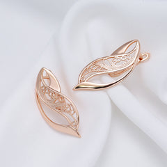 Vintage Women's Hollow Pattern Earrings Wedding Party Jewelry