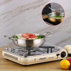 Ramen Pot Egg Frying Pan Grill Pan Cooking Pot Binaural Heating