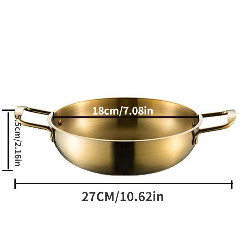 Ramen Pot Egg Frying Pan Grill Pan Cooking Pot Binaural Heating