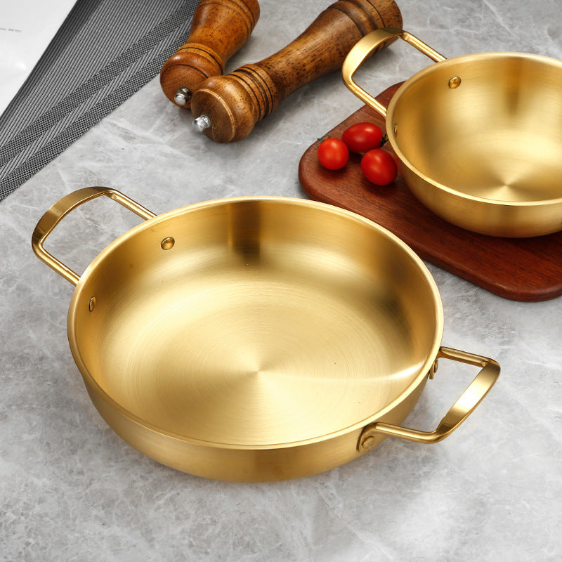 Ramen Pot Egg Frying Pan Grill Pan Cooking Pot Binaural Heating