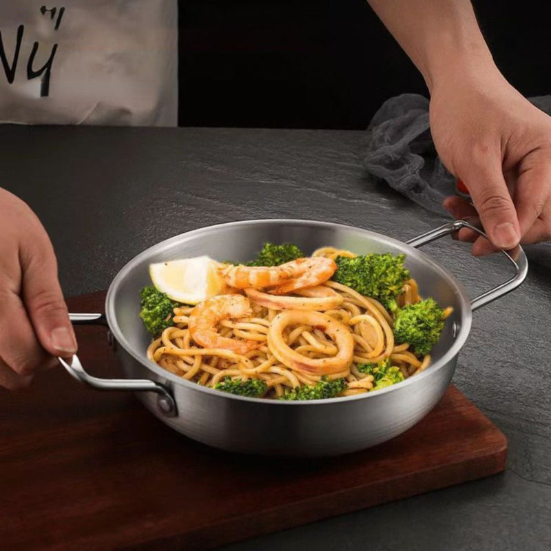 Ramen Pot Egg Frying Pan Grill Pan Cooking Pot Binaural Heating