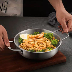 Ramen Pot Egg Frying Pan Grill Pan Cooking Pot Binaural Heating