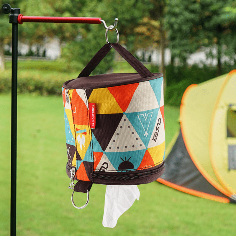 Folding Toilet Paper Holder for Outdoor Camping
