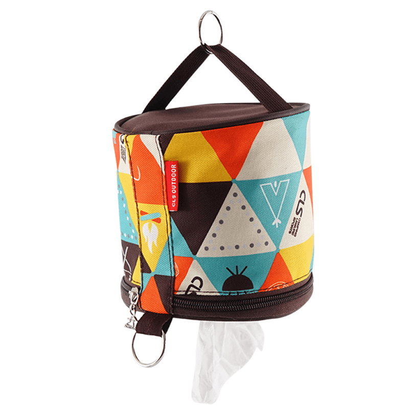 Folding Toilet Paper Holder for Outdoor Camping