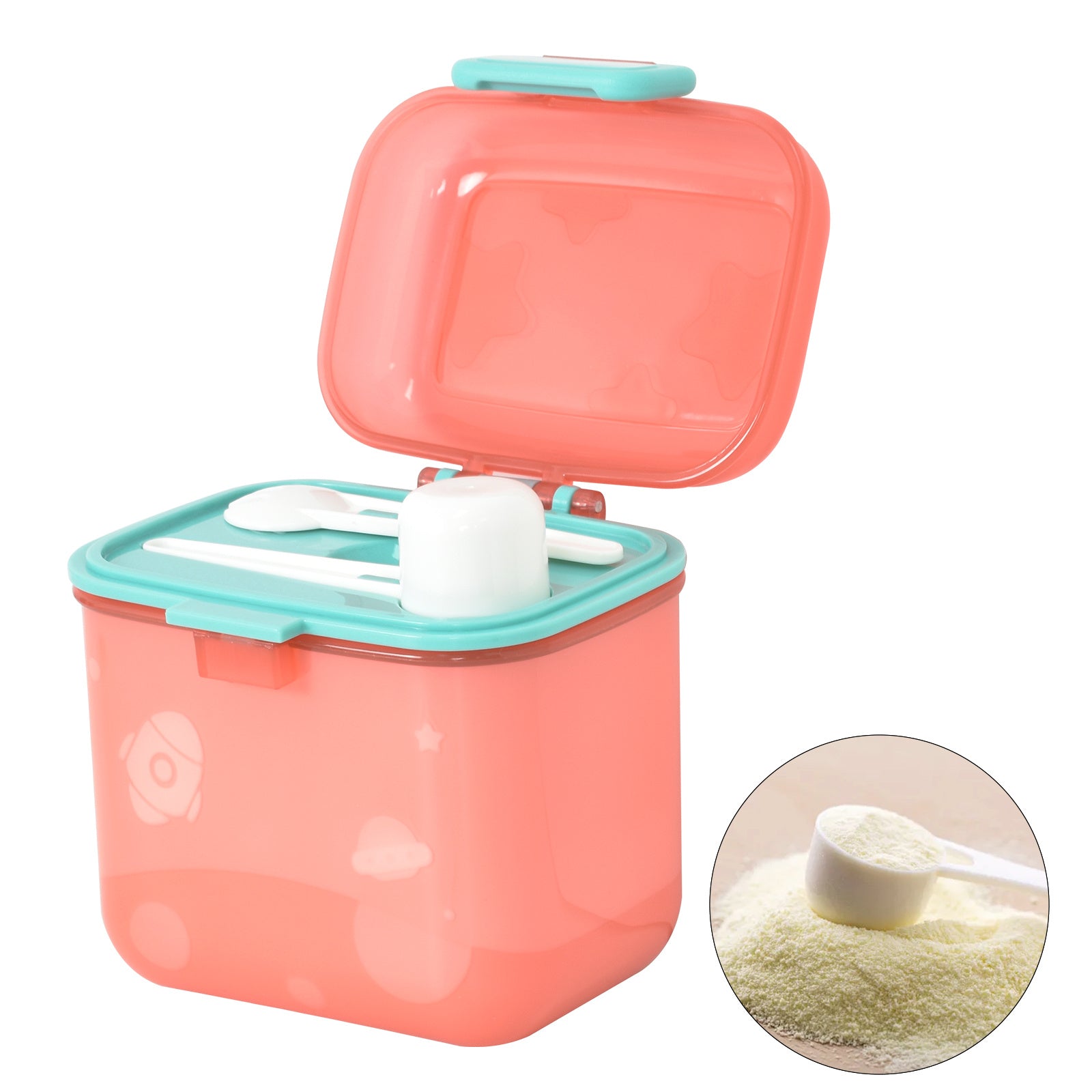 Portable Formula Dispenser Travel Milk Powder Container