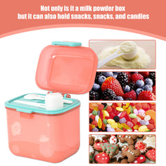 Portable Formula Dispenser Travel Milk Powder Container