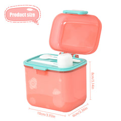 Portable Formula Dispenser Travel Milk Powder Container