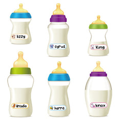 School Season Name Stickers Index Labels Waterproof Name Sti