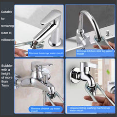 Faucet Aerator Removal Tool Metal Wrench Filter Nozzle Aerator Wrench