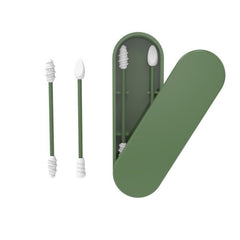 2pcs Silicone Ear Cleaning Swabs for Makeup Removal