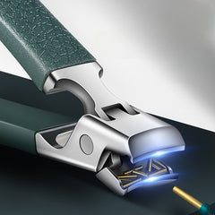 Large Opening Nail Clipper Skin Friendly Safe Fingernail & Toenail Cutter