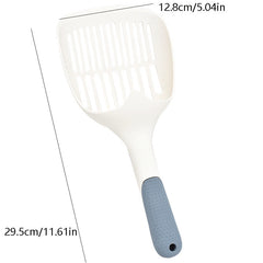 Durable Cat Litter Scoop with Non-Slip Handle for Pet Cleaning