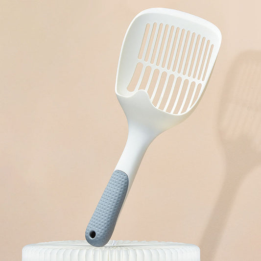 Durable Cat Litter Scoop with Non-Slip Handle for Pet Cleaning
