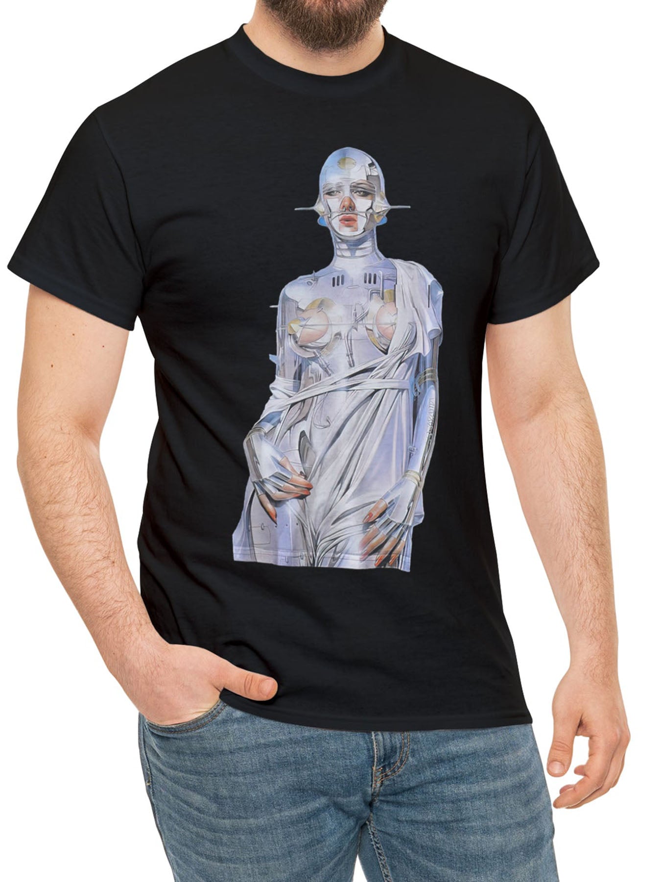 Men's Graphic Print Hip Hop T-shirt - Casual & Comfy Tee for Summer
