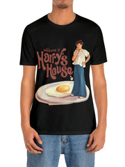 Graphic Print T shirt Casual Comfy Crew Neck Tee For Men