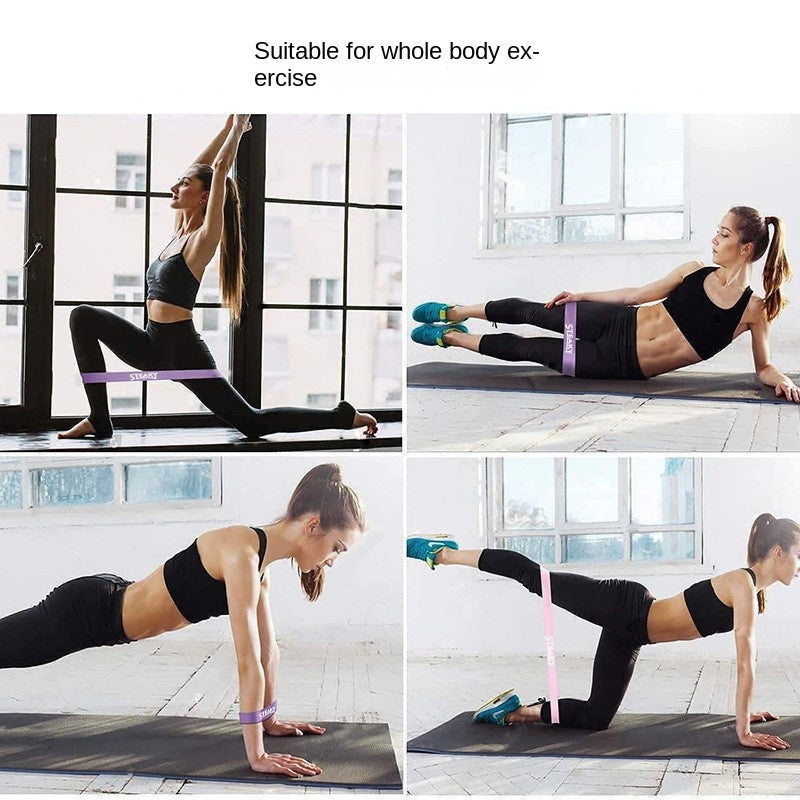 5pcs Yoga Elastic Stretching Belt for Leg Squat Buttocks Training