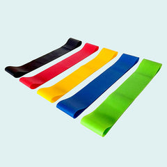 5pcs Yoga Elastic Stretching Belt for Leg Squat Buttocks Training