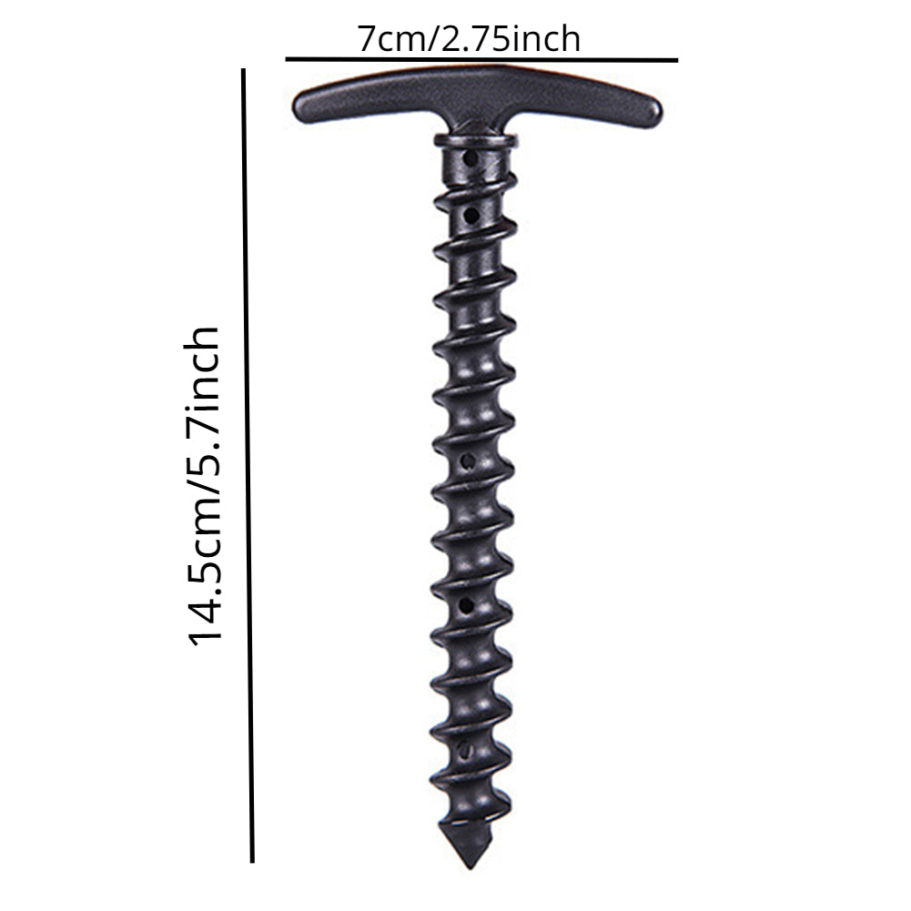 10pcs Camping Pegs Screw Stakes for Hiking Tent