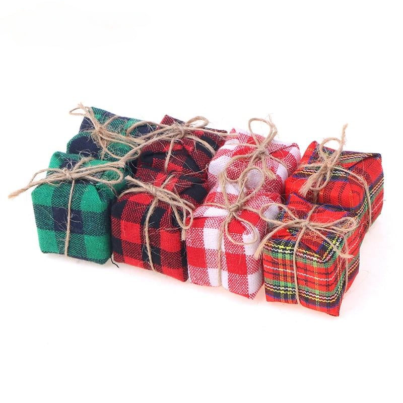 Dollhouse Christmas Linen Pretend Play Toy Holiday Party Decor