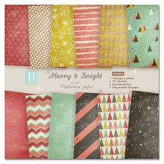 24 Sheets DIY Photo Album Scrapbook Paper Journal Material Paper