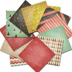 24 Sheets DIY Photo Album Scrapbook Paper Journal Material Paper