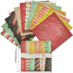 24 Sheets DIY Photo Album Scrapbook Paper Journal Material Paper
