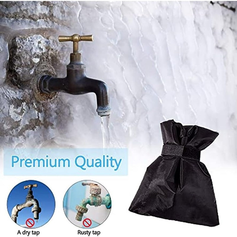 4pcs Winter Faucet Antifreeze Protection Cover Pants Outdoor Faucet Cover