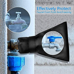 4pcs Winter Faucet Antifreeze Protection Cover Pants Outdoor Faucet Cover