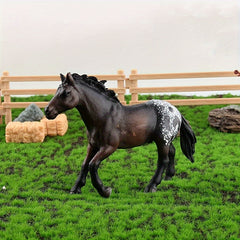 Simulation Appaloosa Hanoverian Arabian Horse Model Fence Ornament