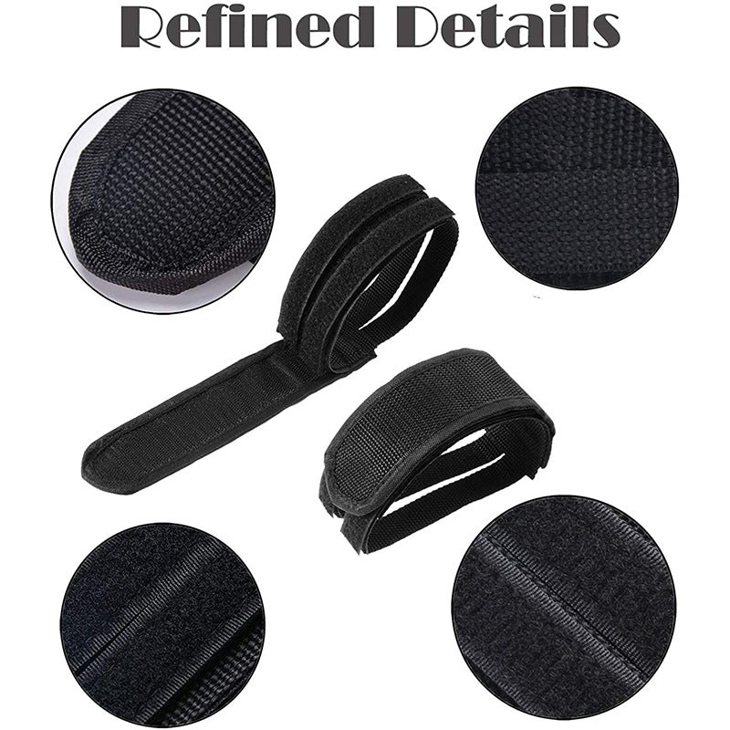 2PCS Cycling Pedal Booties Fixed Gear Bicycle Fixed Beam Foot Pedal Dog Mouth