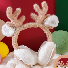 Winter Warm Deer Earmuffs for Snow Days