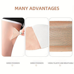 6pcs Thigh Anti-friction Patch High Elasticity Leg Protection
