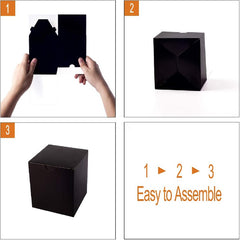 Fold Box Easy Assemble Paper Bridesmaids Proposal Box - 10 16 X 10 16 X 10 16 Cm