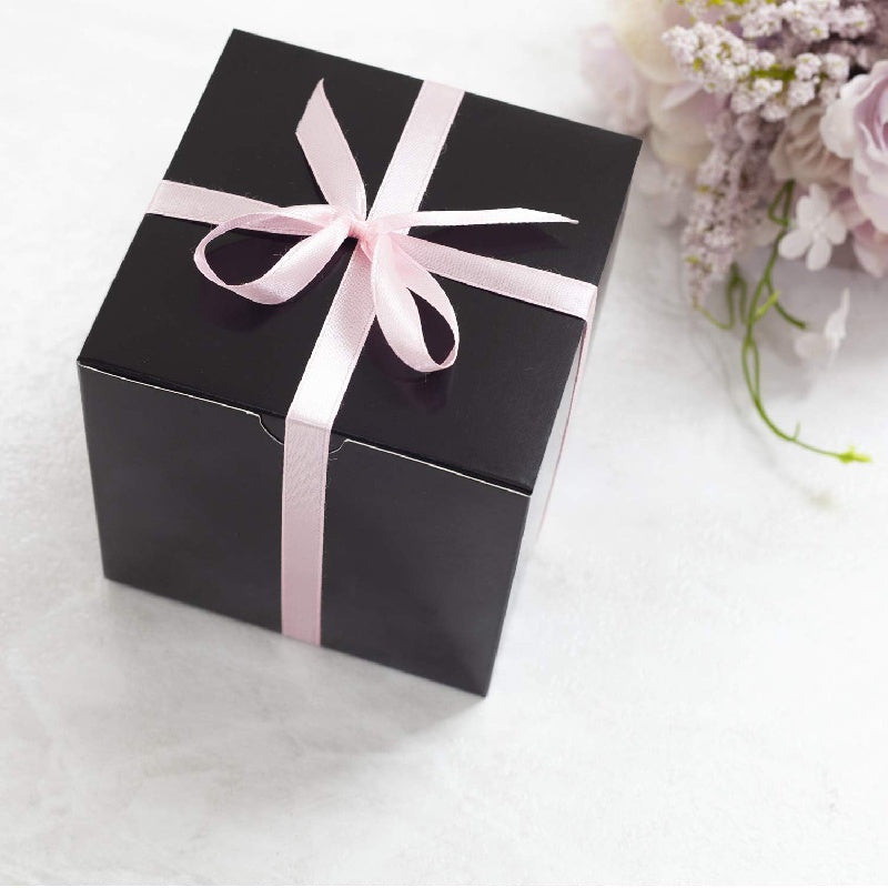 Fold Box Easy Assemble Paper Bridesmaids Proposal Box - 10 16 X 10 16 X 10 16 Cm