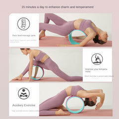 TPE Yoga Wheel For Body Bending Non-slip Gym Yoga Equipment