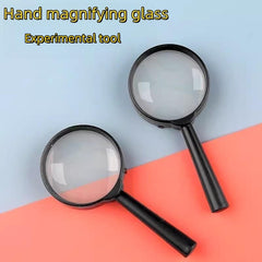 Handheld Magnifying Glass 60mm 90mm Lens for Seniors and Students