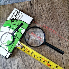 Handheld Magnifying Glass 60mm 90mm Lens for Seniors and Students