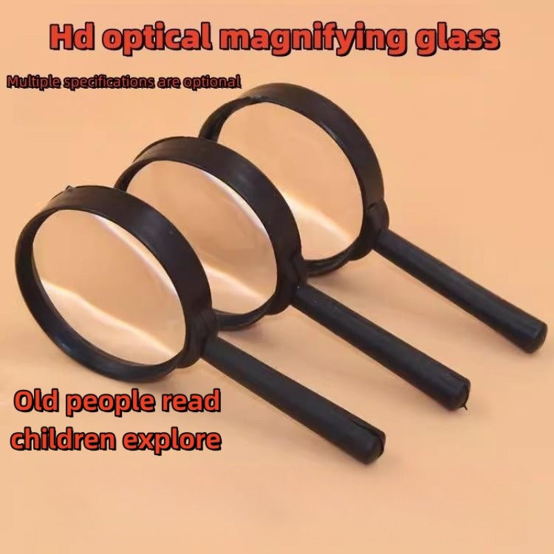 Handheld Magnifying Glass 60mm 90mm Lens for Seniors and Students