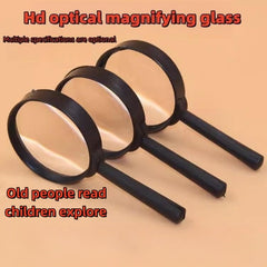 Handheld Magnifying Glass 60mm 90mm Lens for Seniors and Students