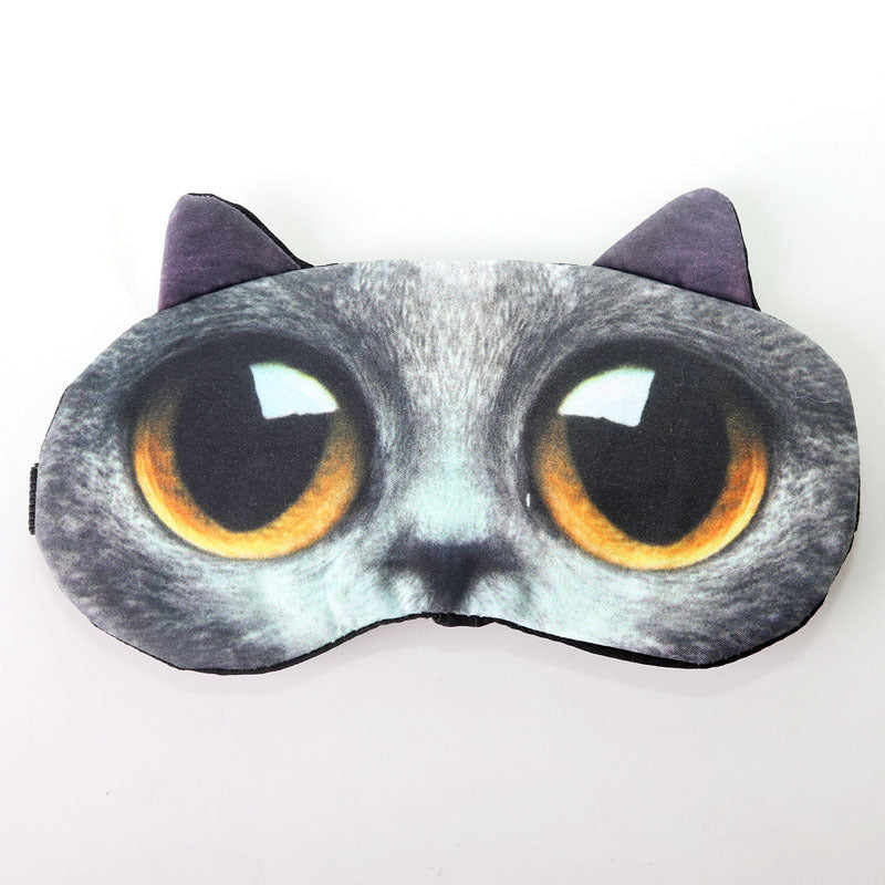 3D Cartoon Animal Sleep Mask, Animal Pattern Eye Cover