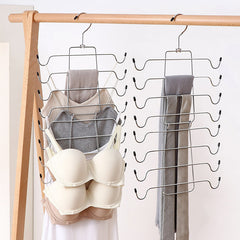 2pcs Foldable Underwear Hanger Space Saving Organizers