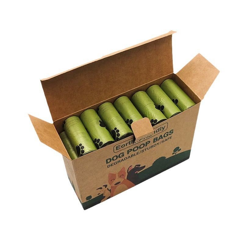 8 Rolls 120pcs Dog Poop Bags Disposable Leak Proof Pet Waste Bags Scented Refill