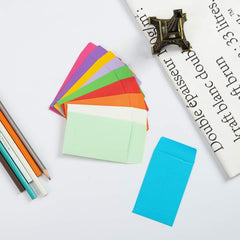 20pcs Multicolor Coin Envelopes Self Adhesive Mini Envelopes for Small Items