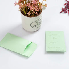 20pcs Multicolor Coin Envelopes Self Adhesive Mini Envelopes for Small Items